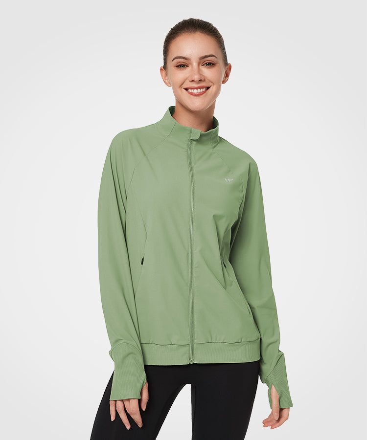 Women's cheap thumbhole jacket