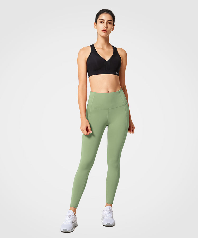 Yvette Sculpt Mesh Running | Women's High Support Leggings with Pocket